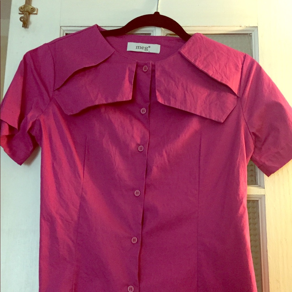 Meg. Cotton.Fushia. Lg(Asian size) but US small